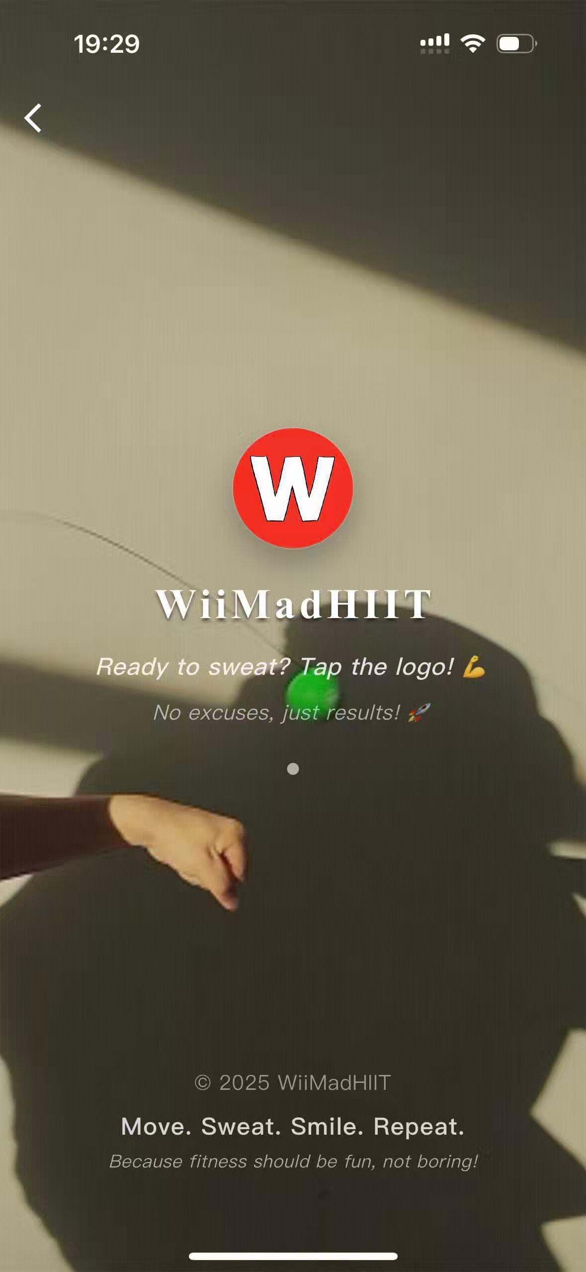 WiiMadHIIT App Login